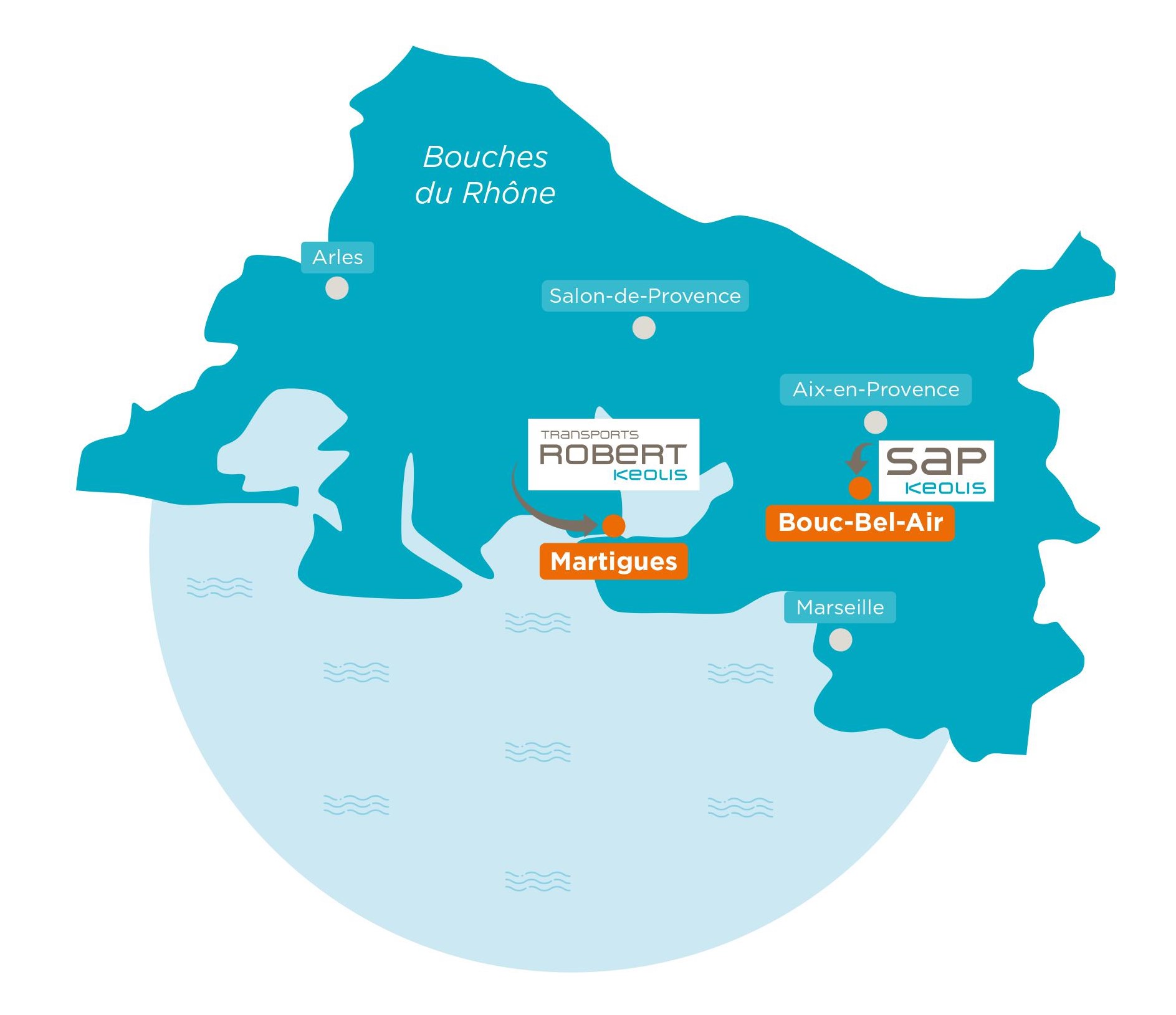 carte secteur provence